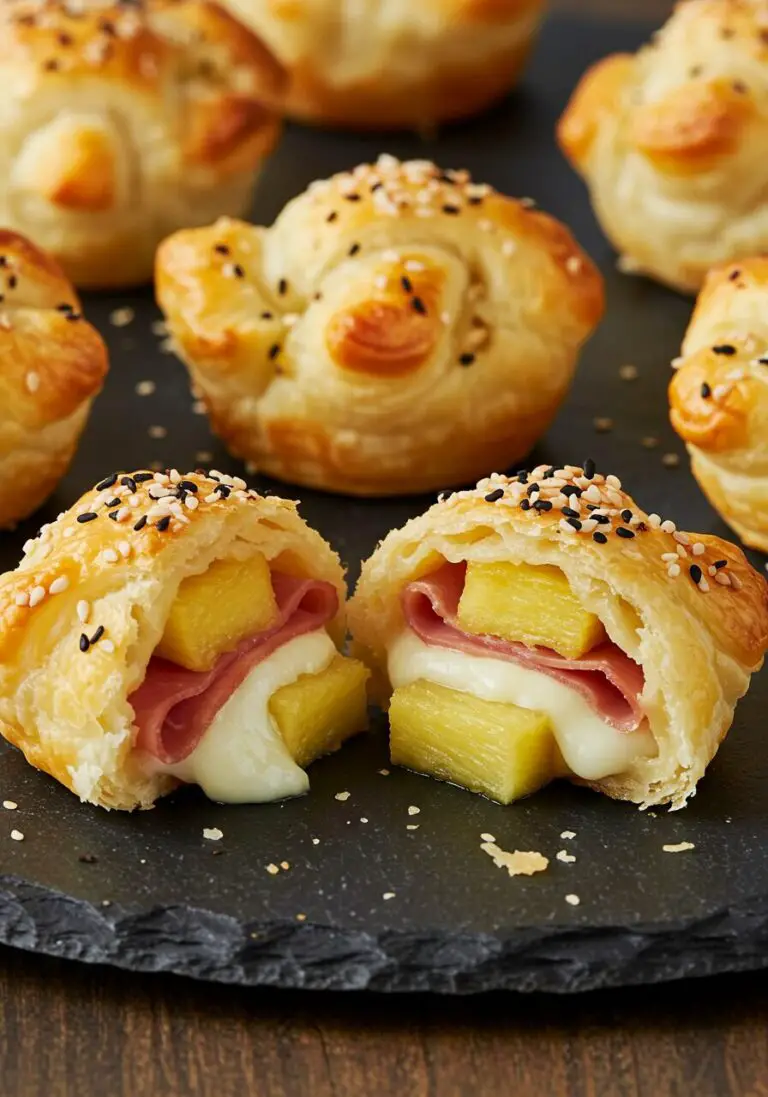 Air Fryer Brie and Pineapple Bites