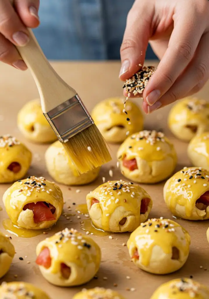 Air Fryer Brie and Pineapple Bites