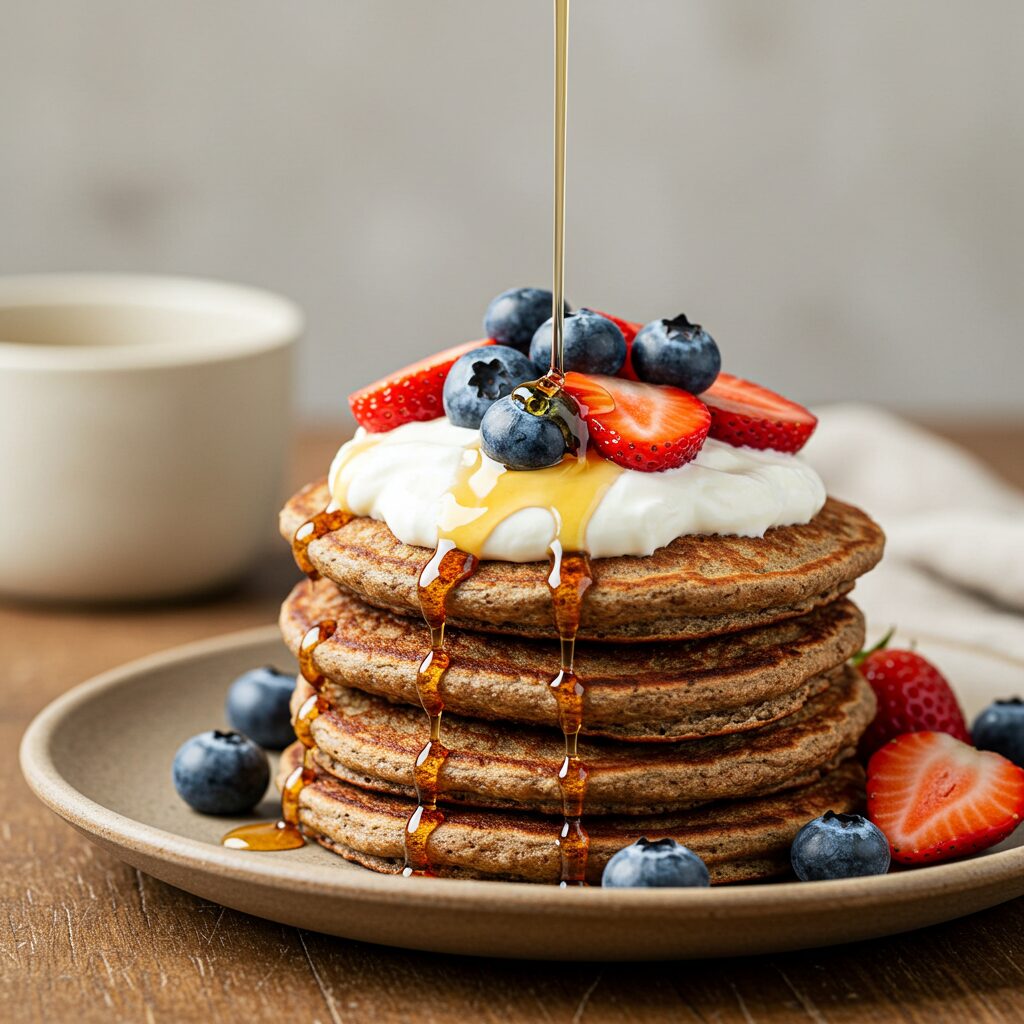 Gluten-Free Buckwheat Pancakes