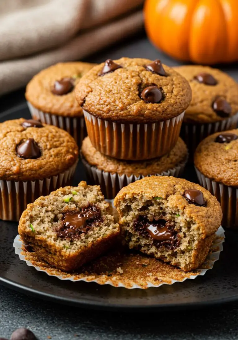 Chocolate Chip Zucchini Muffins