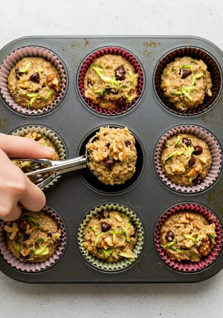 Chocolate Chip Zucchini Muffins
