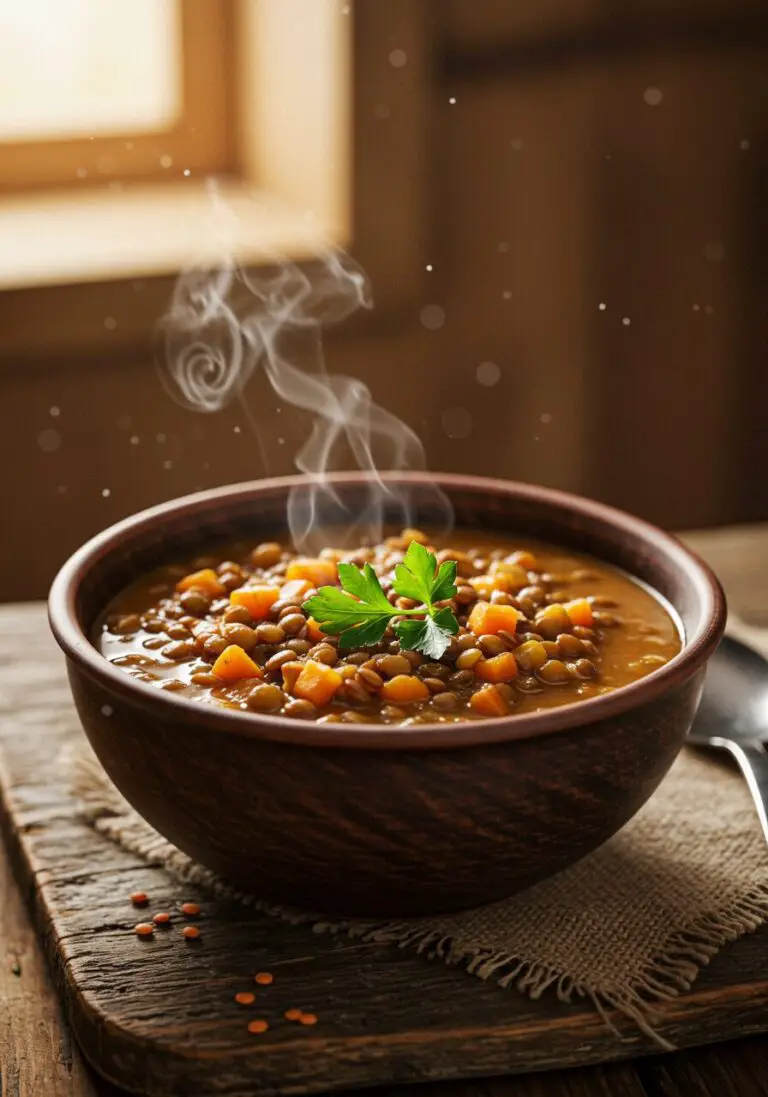 Hearty Lentil Soup Recipe (A Bowl of Pure Comfort)