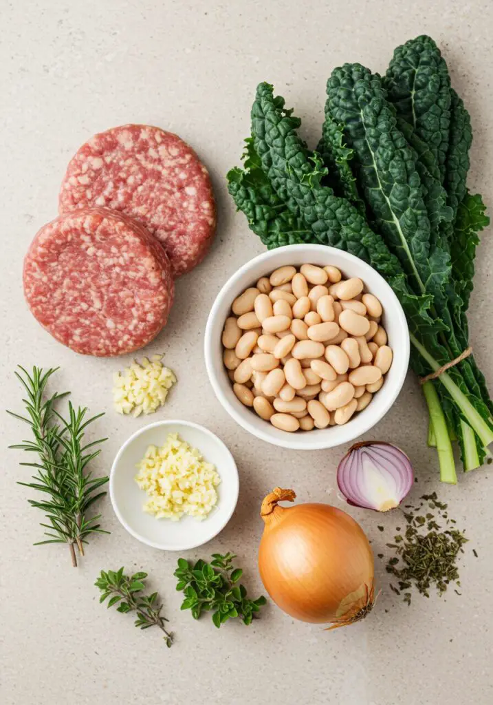 Sausage, White Bean, and Kale Soup