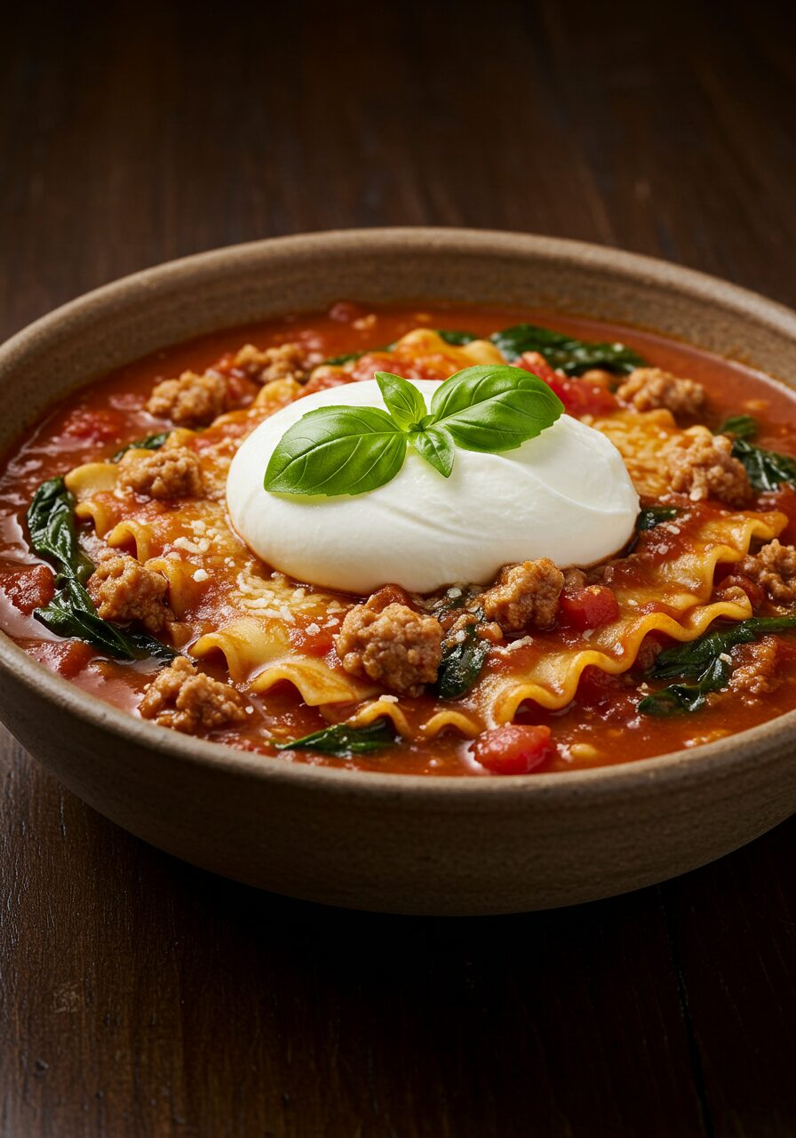 Lasagna Soup
