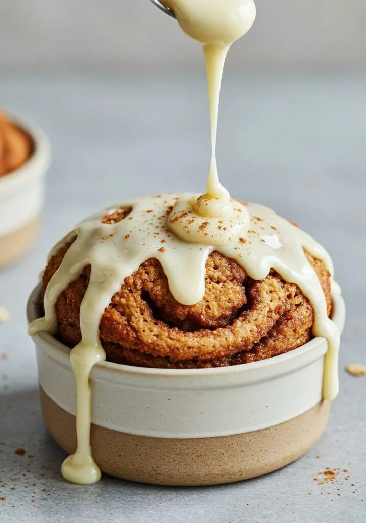 High-Protein Cinnamon Baked Oat Cake