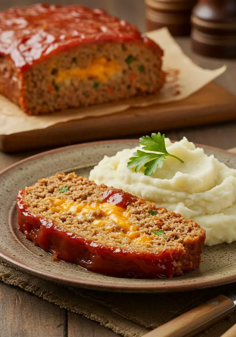 The Best Homestyle Glazed Meat Loaf (A Classic Comfort Food Favorite)