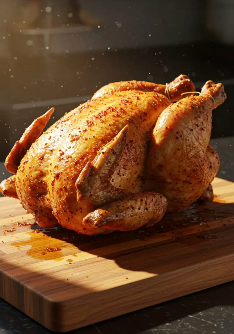 Rotisserie-Style Bliss: My Foolproof Guide to Juicy Homemade Chicken!