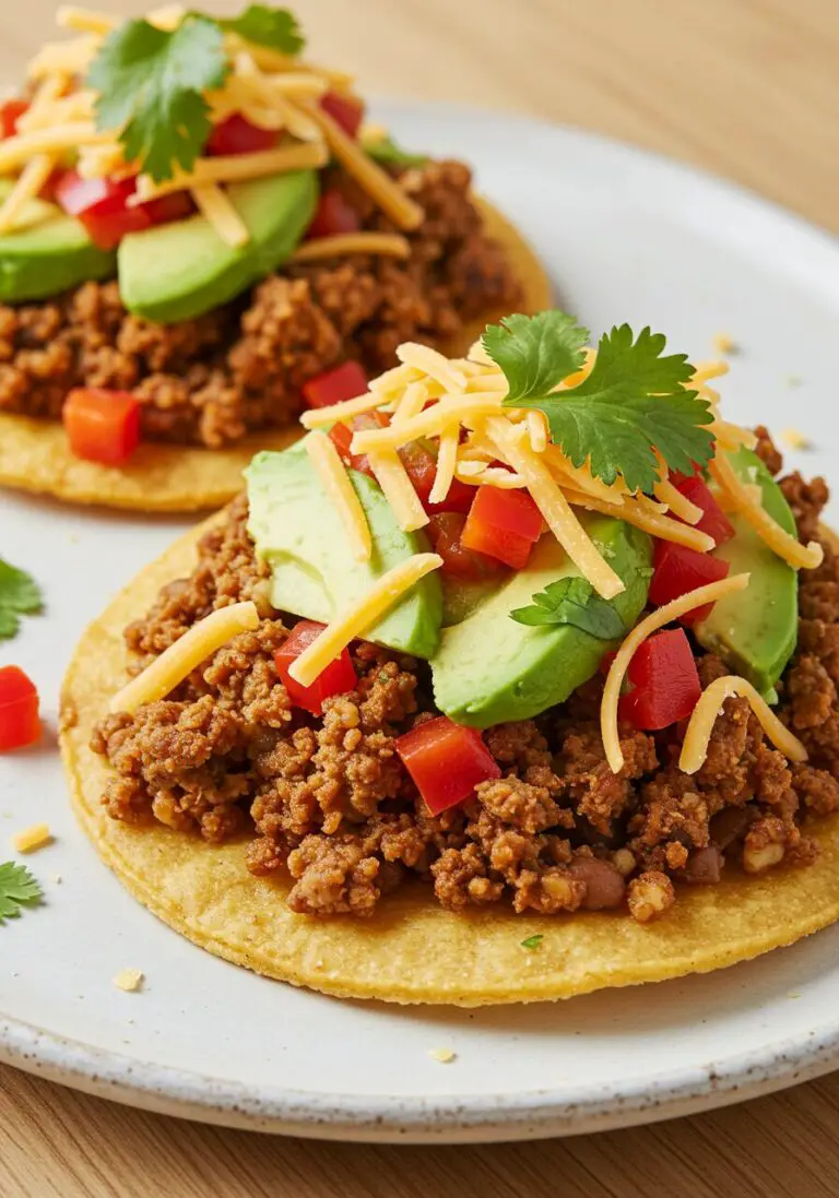 Crunch Into Flavor! My 20-Minute Vegan Tostadas (So Easy & Satisfying!)