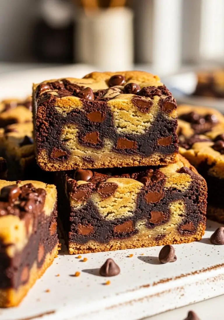 The Ultimate Brookies: Fudgy Brownie & Chewy Cookie Perfection in One Bar!