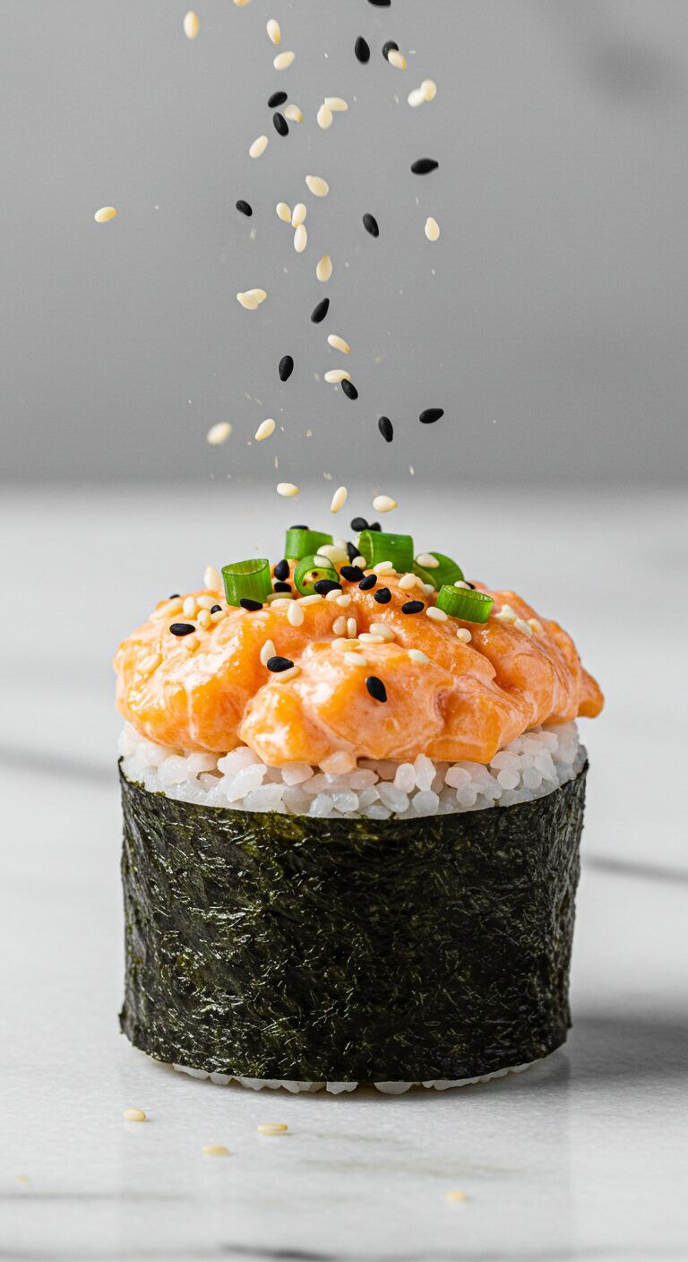 The Best Baked Salmon Sushi Cups (A Viral Sensation!)