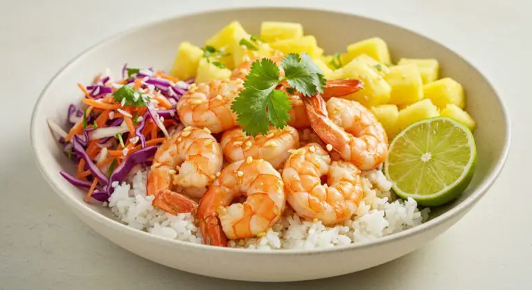 The Best Coconut Lime Shrimp Bowls (A Taste of the Tropics!)