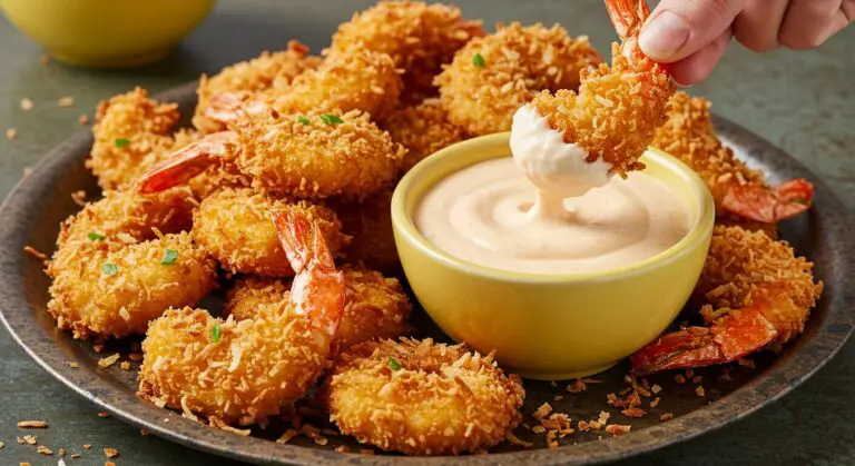 The Best Crispy Air Fryer Coconut Shrimp (with a Zesty Dipping Sauce!)