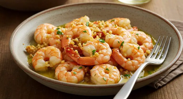 The Best Classic Shrimp Scampi (with Toasted Garlic Breadcrumbs!)