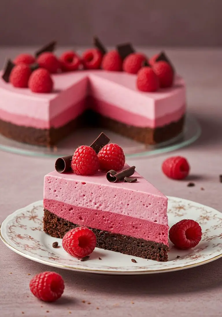 The Best Chocolate Raspberry Mousse Cake (A Stunning Dessert!)