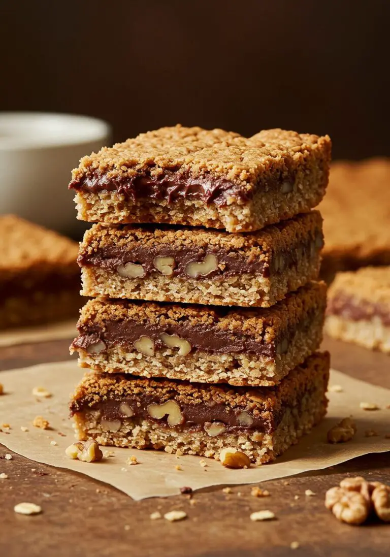 The Best Chewy Chocolate Oatmeal Bars (A Classic Treat!)