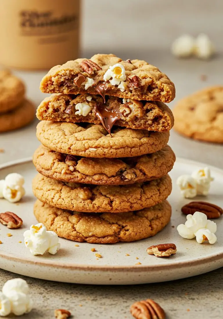 The Best Salty & Sweet Popcorn Cookies (A Fun & Unique Treat!)