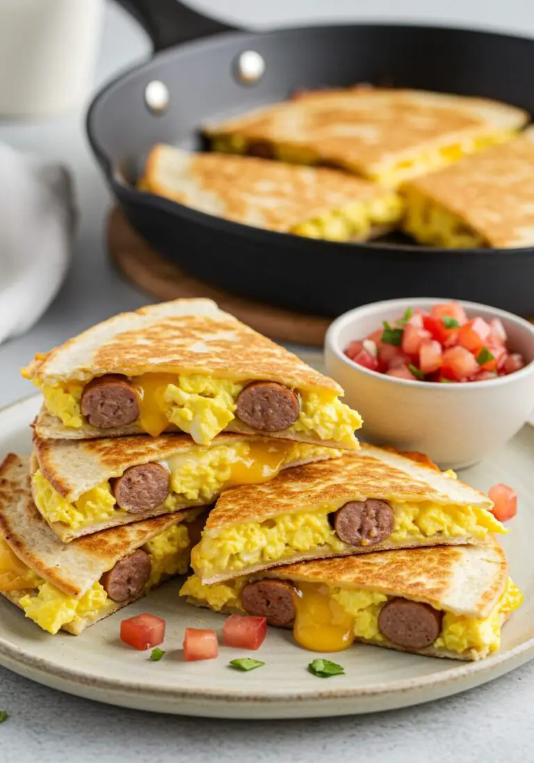 The Best High-Protein Breakfast Quesadilla (Over 30g of Protein!)