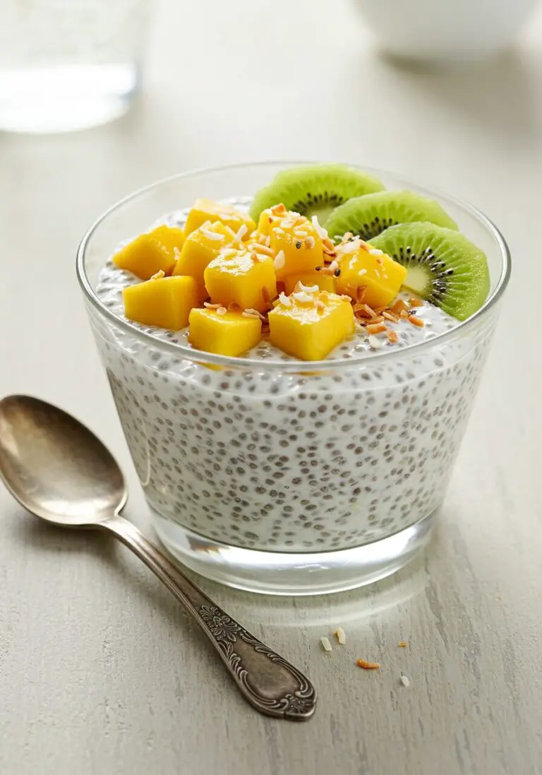 The Best High-Protein Tropical Chia Pudding (A Healthy Breakfast!)