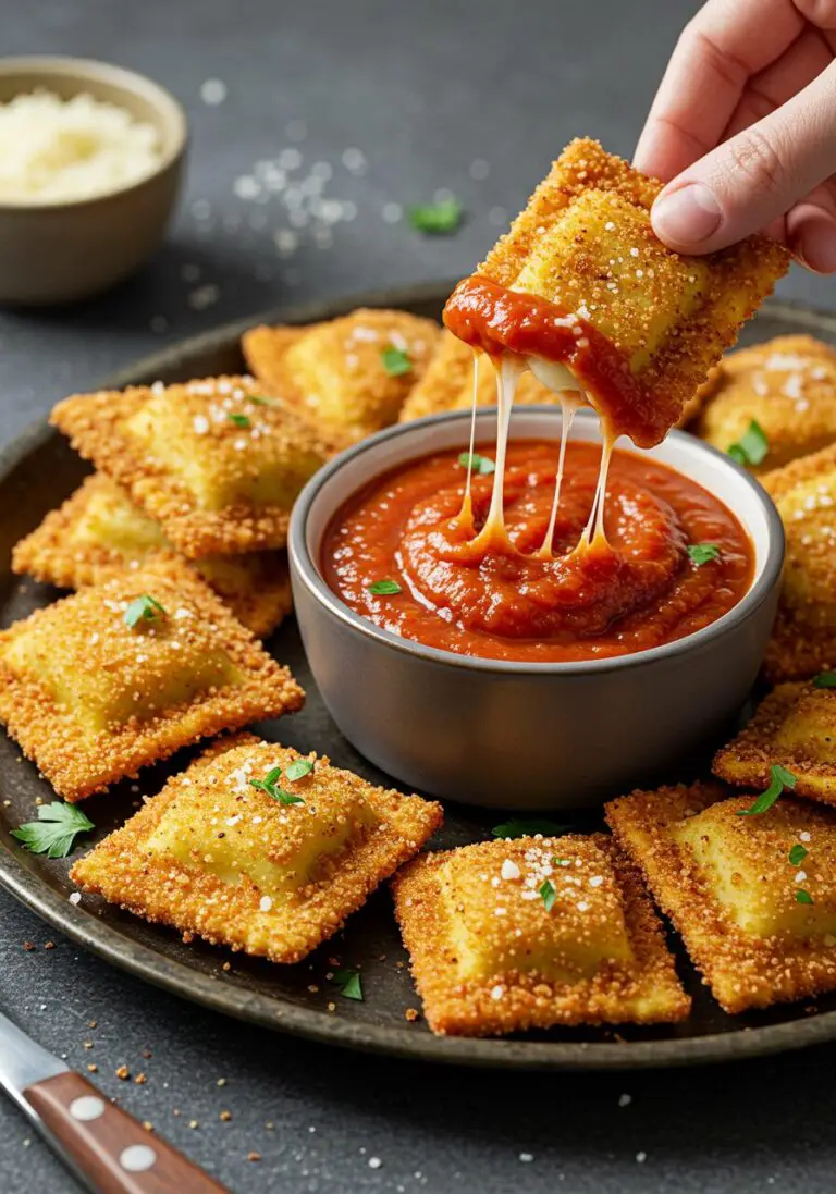 The Best Crispy Air Fryer Ravioli (The Ultimate Fun Appetizer!)