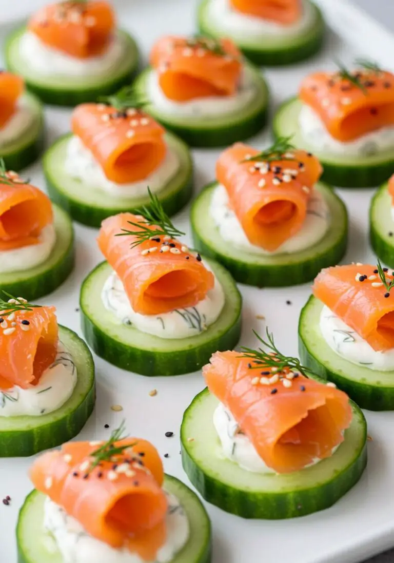 The Best Cucumber Smoked Salmon Bites (A 15-Minute Elegant Appetizer!)