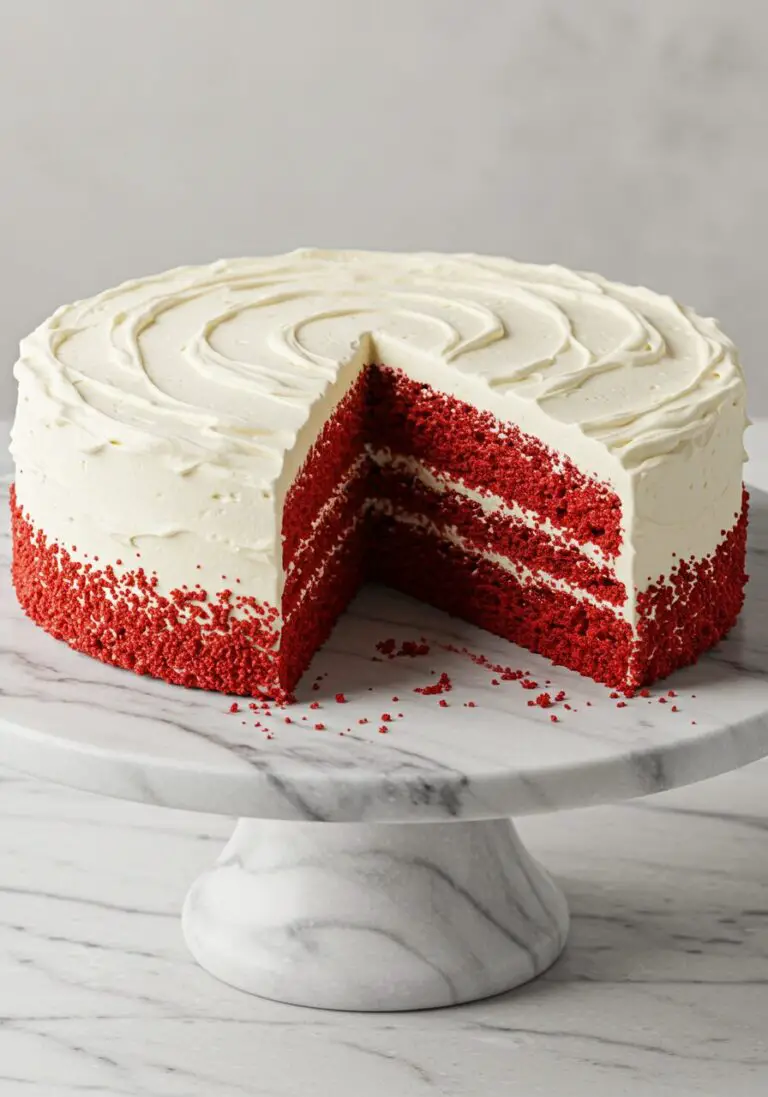 The Best Classic Red Velvet Cake (with Silky Cream Cheese Frosting!)