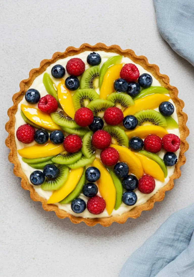 The Best Classic Fresh Fruit Tart (with a Luscious Pastry Cream!)