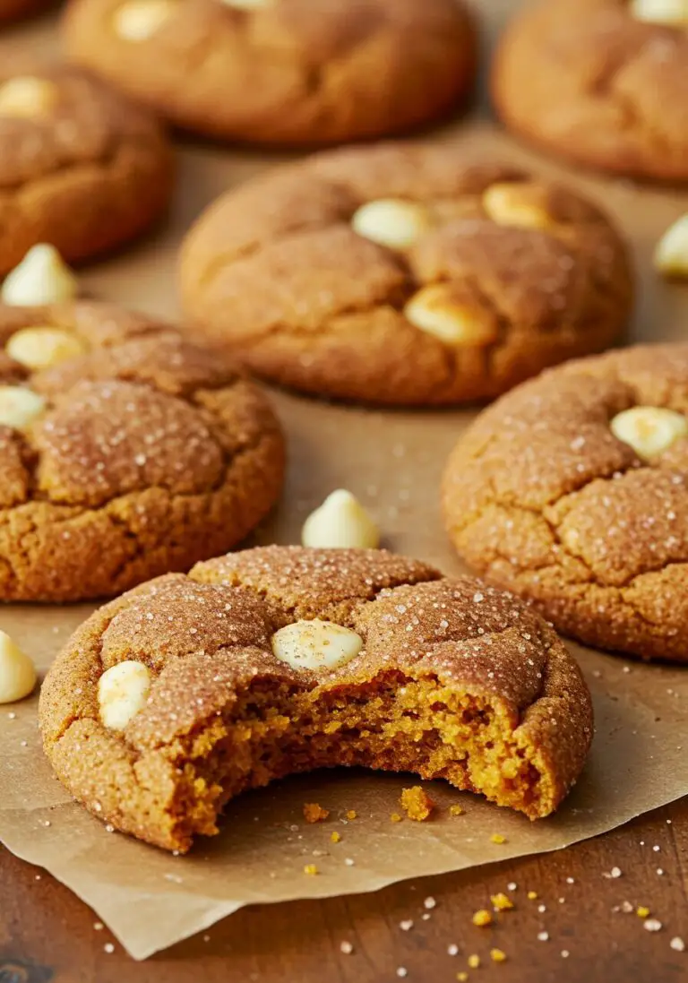 The Best Chewy Pumpkin Snickerdoodle Cookies (A Fall Favorite!)
