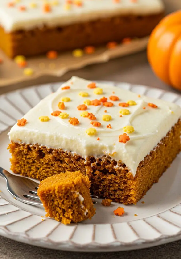 The Best Moist & Sturdy Pumpkin Bars (with Cream Cheese Frosting!)