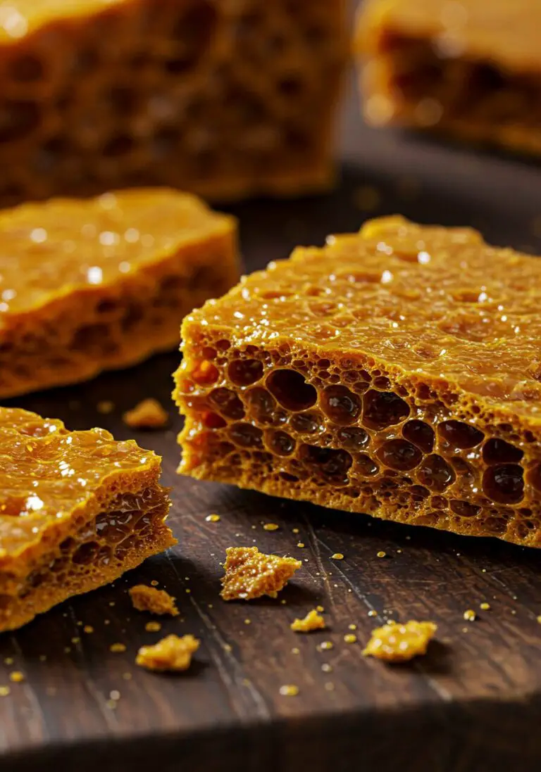 The Easiest Homemade Honeycomb Candy (A Magical Kitchen Experiment!)