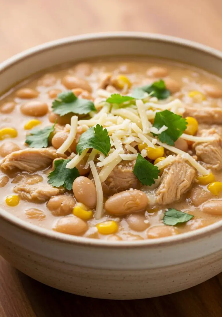 Cozy Comfort in 30 Minutes: My Go-To Creamy White Chicken Chili!