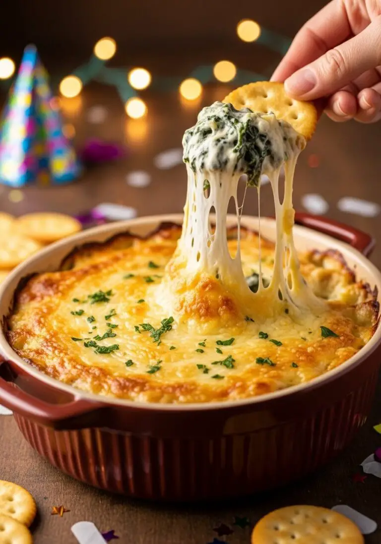 The Ultimate Baked Spinach Artichoke Dip (So Creamy & Easy!)