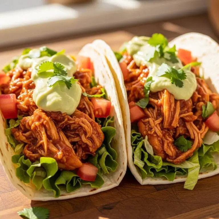 Zesty & Tender! My Slow-Cooker Chicken Tinga Tacos