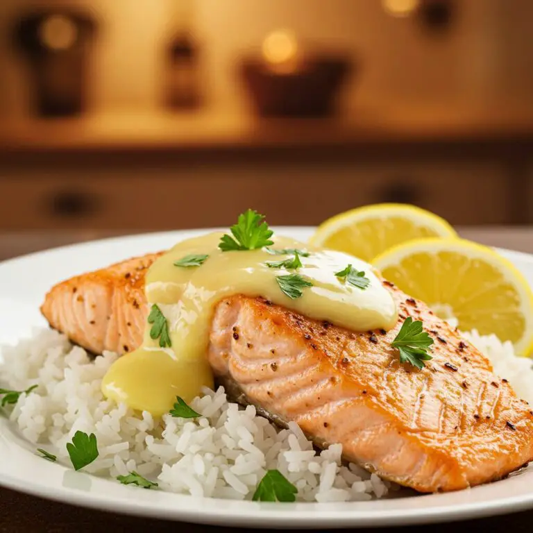 Pure Perfection! My Slow Cooker Salmon with Creamy Lemon Sauce (Flaky & So Easy!)