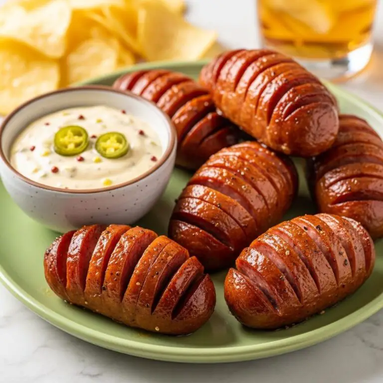 Pure Genius! My Hasselback Sausage Bites (Sweet, Savory & So Addictive!)
