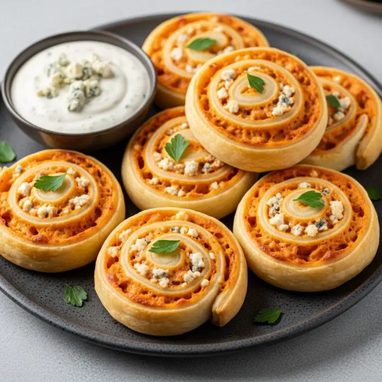 My Ultimate Buffalo Chicken Pinwheels (Game Day Perfection!)