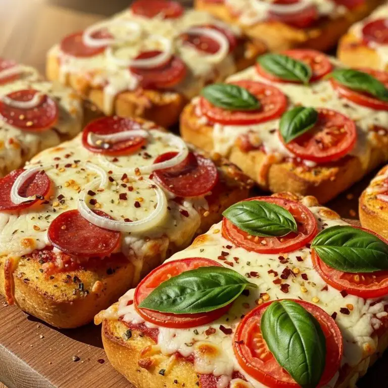 Fun & Flavorful! My Ultimate Garlic Bread Pizzas (Dinner in 25 Minutes!)