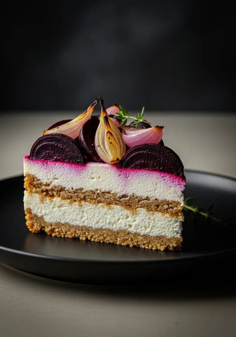 The Ultimate Savoury Cheesecake (A Stunning Vegetarian Main!)