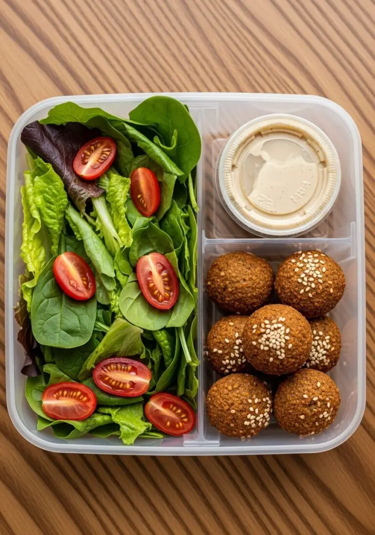 The Best Falafel Salad Lunchbox: Your Mediterranean Meal Prep Hero!
