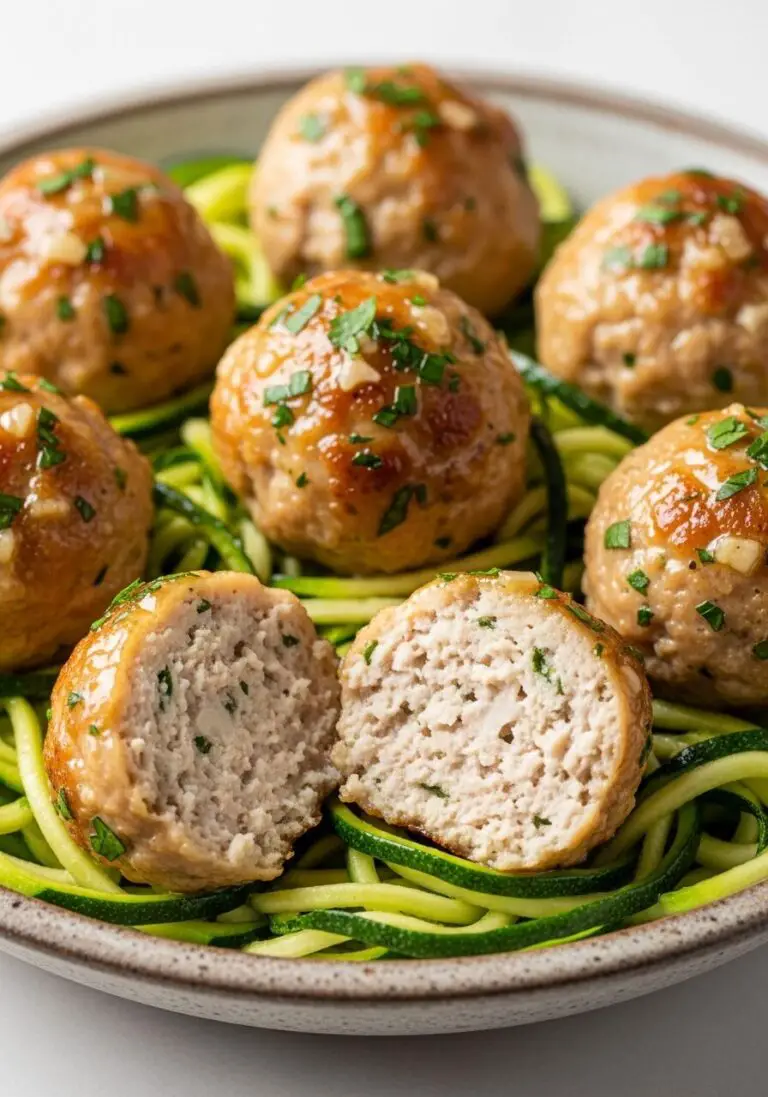 The Ultimate Easy Baked Chicken Meatballs (So Juicy & Flavorful!)