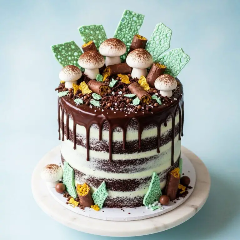 The Ultimate Choc Mint Forest Naked Cake (A Show-Stopper!)