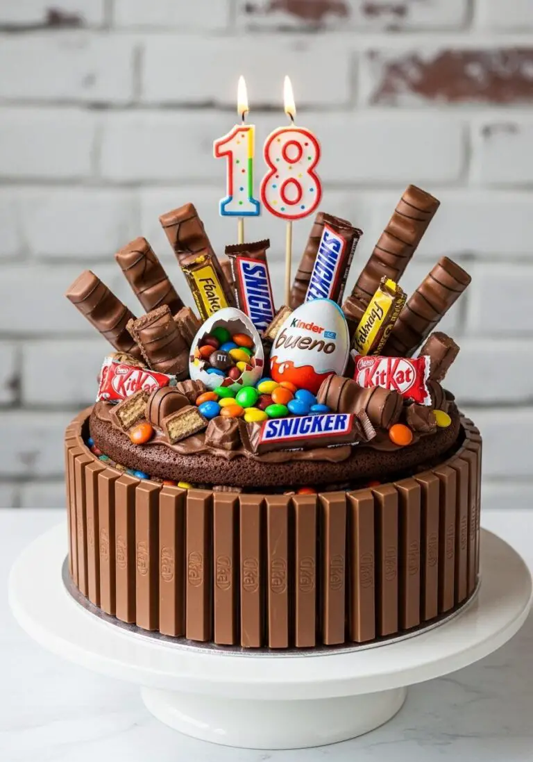 The Ultimate Chocolate Explosion Birthday Cake (A Candy Lover’s Dream!)