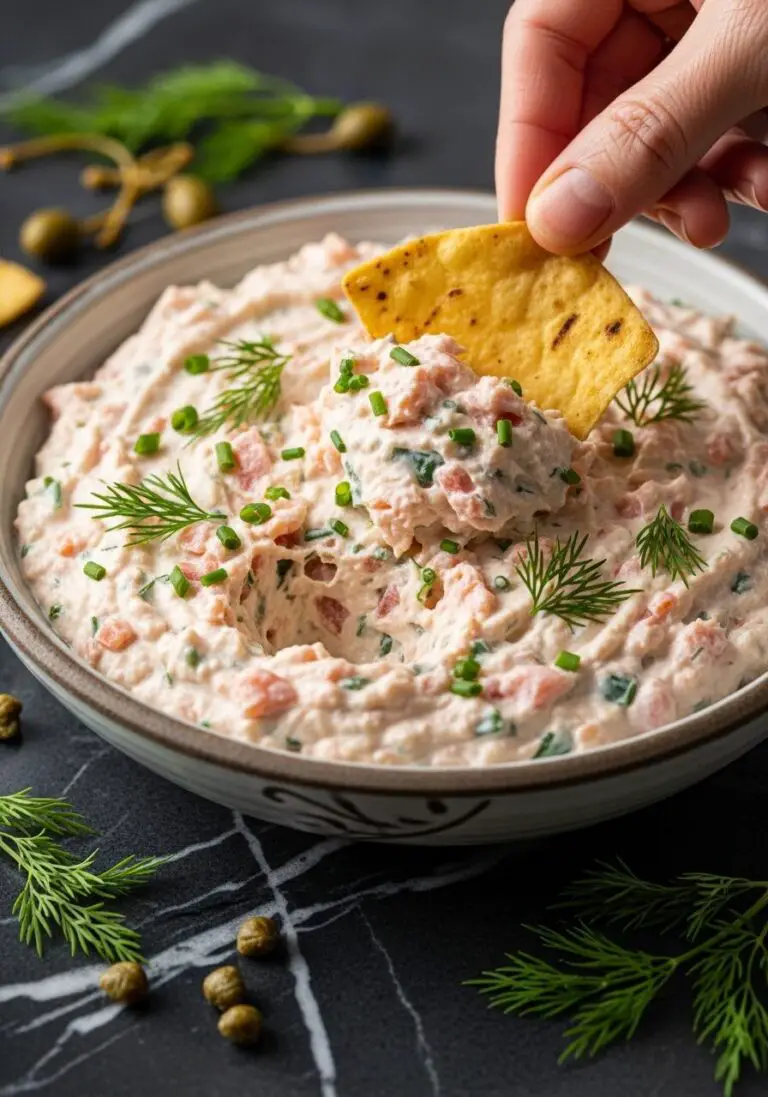 The Ultimate 10-Minute Smoked Salmon Dip (Creamy & Easy!)