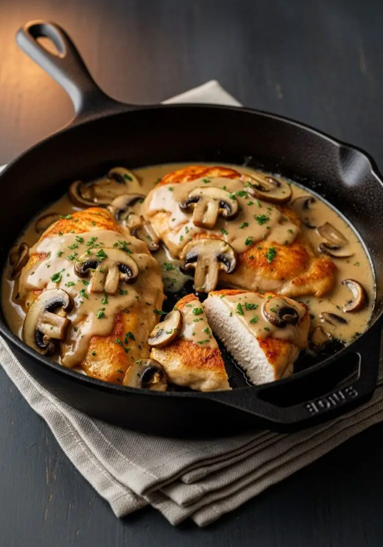 The Ultimate Creamy Chicken Marsala (Restaurant-Quality at Home!)