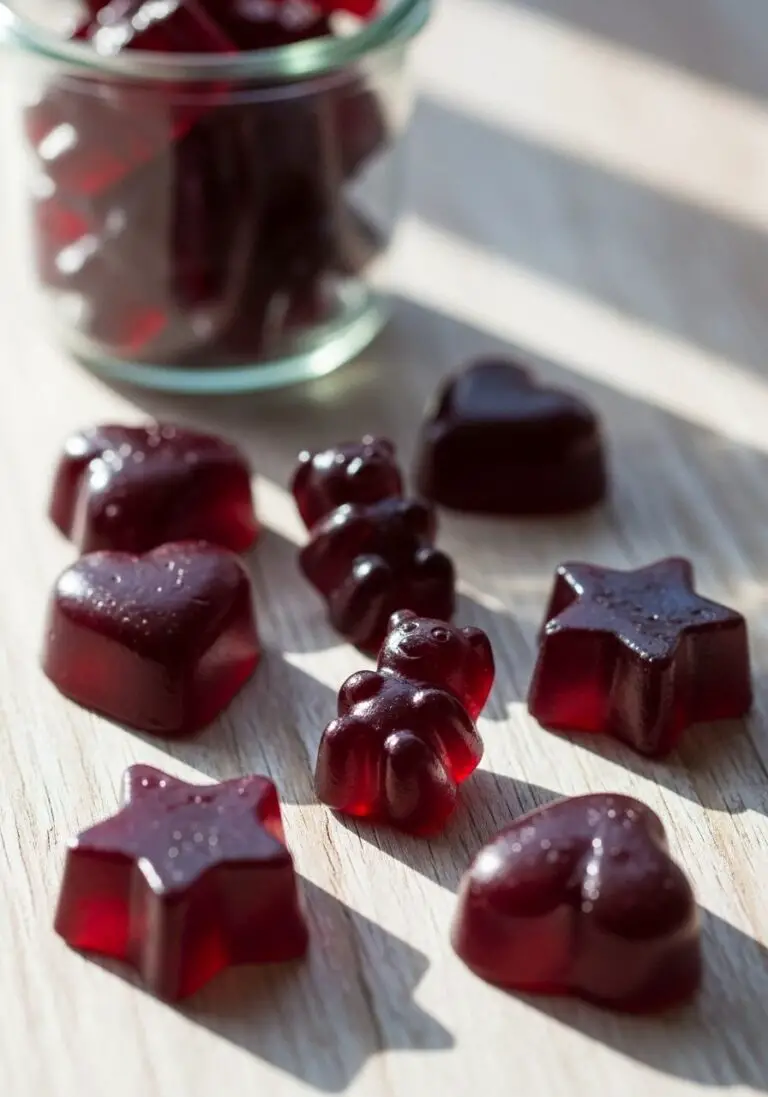 The Easiest Homemade Elderberry Gummies (Kid-Approved!)