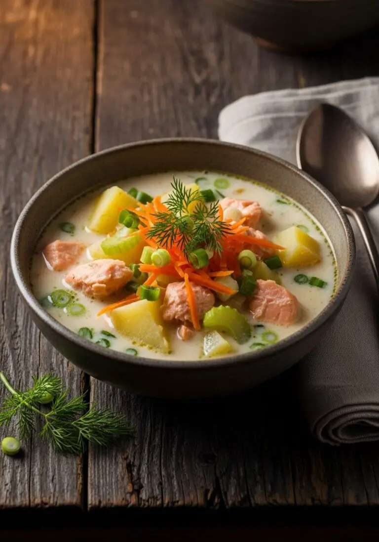 The Ultimate Salmon and Potato Soup (Creamy & Hearty!)