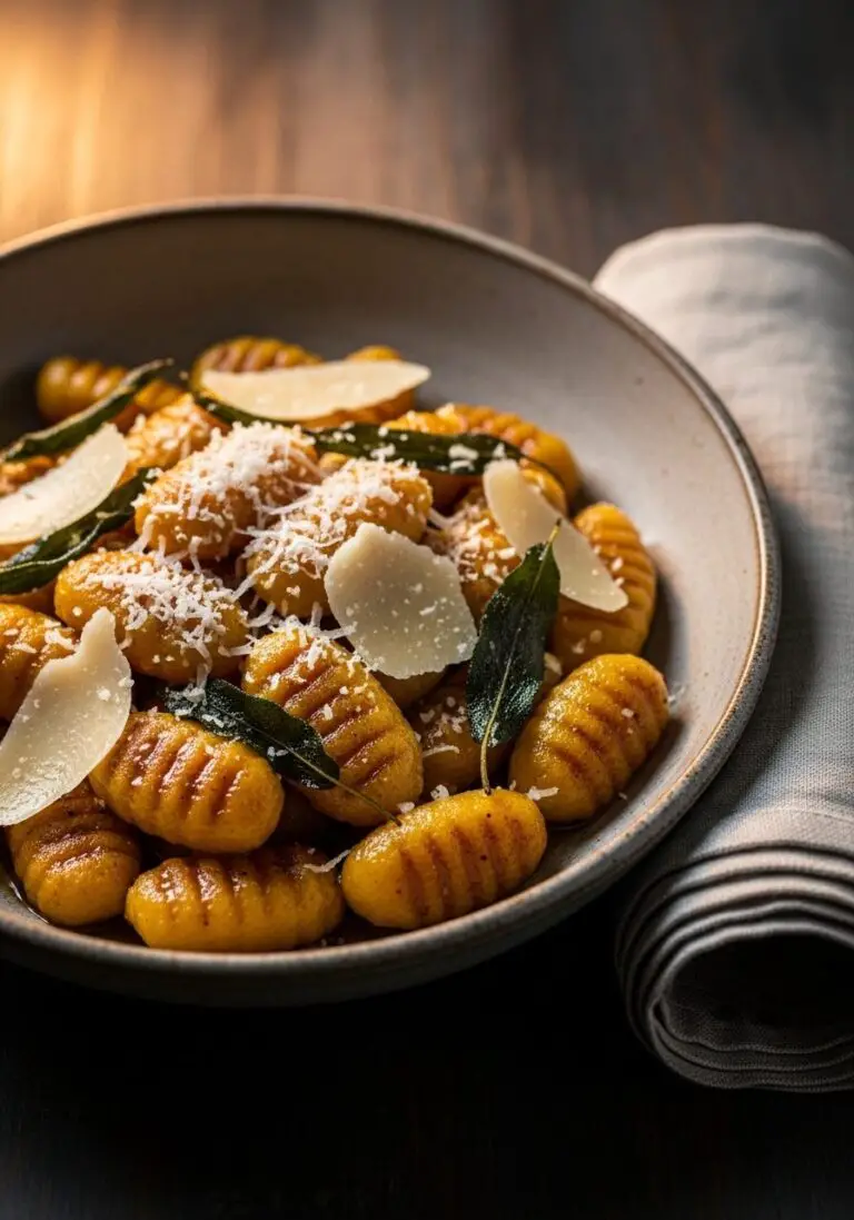 The Ultimate Homemade Pumpkin Gnocchi (Pillowy Soft & Easy!)