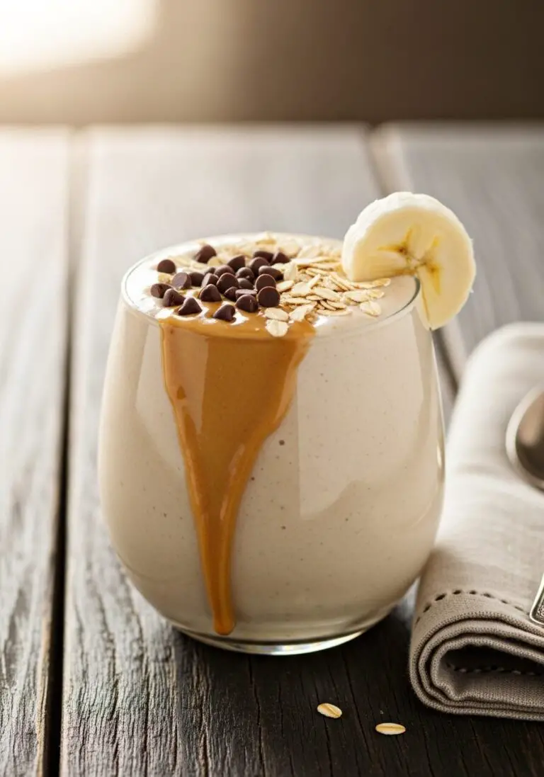 The Ultimate Peanut Butter Banana Smoothie (So Creamy & Easy!)