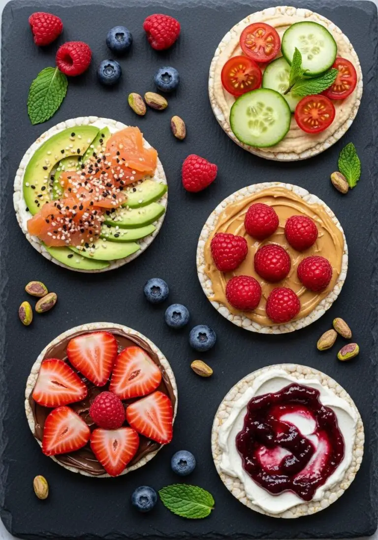 10 Healthy Rice Cake Toppings (Easy & Delicious Snack Ideas!)