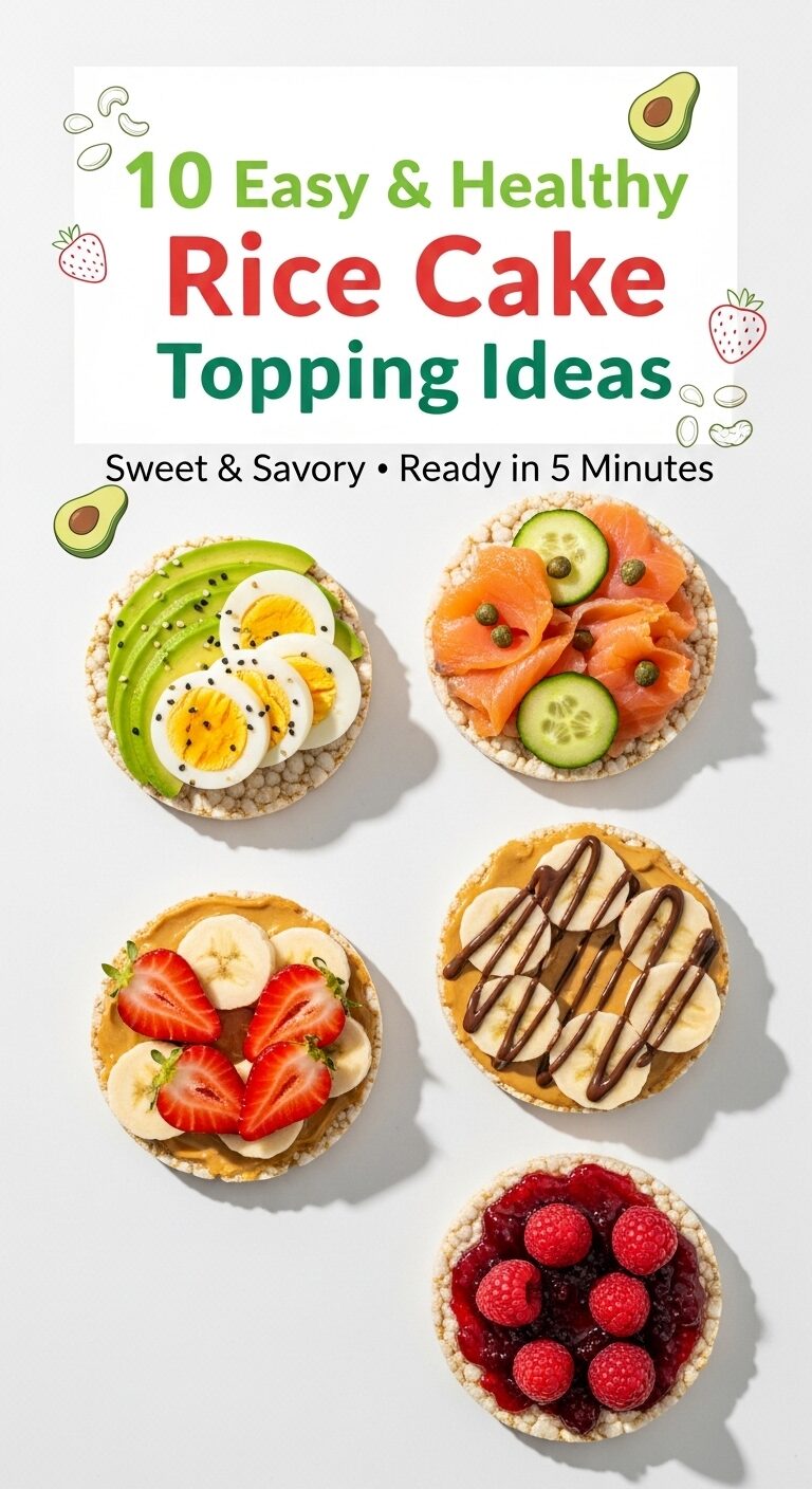 10 Healthy Rice Cake Toppings (Easy & Delicious Snack Ideas!) – WiseRecipes