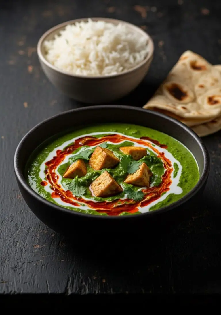Creamy Coconut Saag with Tofu: A 35-Minute Vegan Dinner!